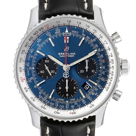 breitling navitimer blue angels|breitling navitimer 01 blue dial.